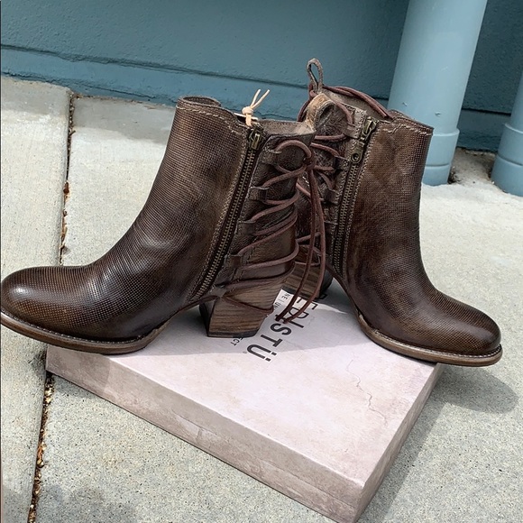 Bed Stu Blaire Taupe Dip Dye Boots - Picture 5 of 8